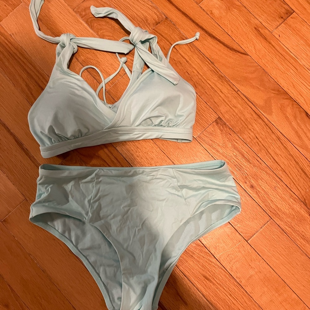 La vie en rose Aqua bikini